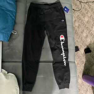 NEW Champion Black Joggers
